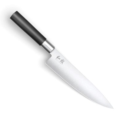 KAI Couteau de cuisine Wasabi Black 20cm -  - Noir - Acier