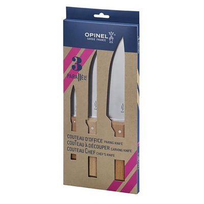 OPINEL Couteau  Coffret Trio Parall&egrave;le