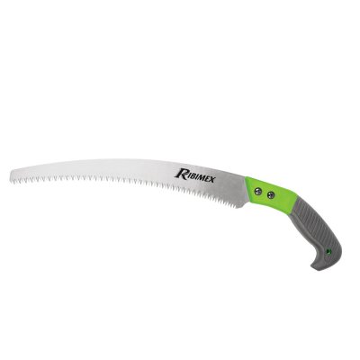 RIBIMEX Couteau scie courb&eacute; en polypropyl&egrave;ne avec fourreau 33cm