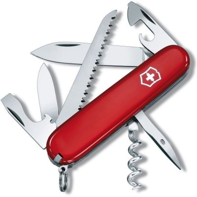 VICTORINOX Couteau suisse Camper - rouge, 