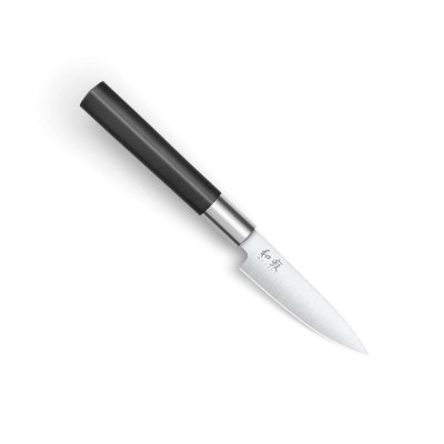 KAI Couteau universel Wasabi Black 10cm -  - Noir - Acier