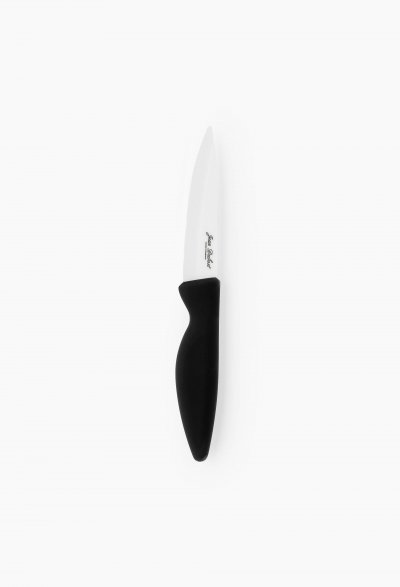 JEAN DUBOST Couteaux d'office 10cm avec &eacute;tui -  - Noir - C&eacute;ramique