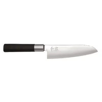 KAI COUTEAUX JAPONAIS  Couteau santoku 'wasabi black' - 6716S