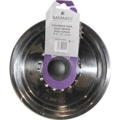 BAUMALU Couvercle anti - gras 22/24/26 cm