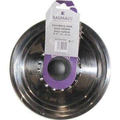 BAUMALU Couvercle anti - gras 28/30/32 cm -  - Argent - Aluminium