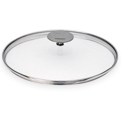 CRISTEL Couvercle en verre bomb&eacute;  Platine - 16 cm