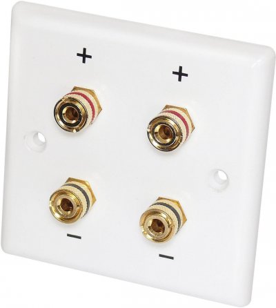 DYNAVOX Couvercle plastique connecteur ls-mur  blanc 206438