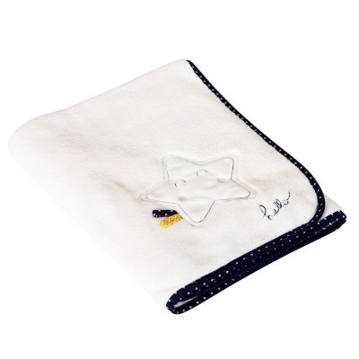 SAUTHON Couverture B&eacute;b&eacute; 75 X 100 Cm Hello - 