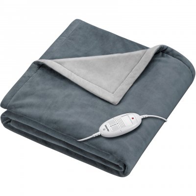 BEURER Couverture Chauffante  Hd 75 Cosy Dark Grey - Couverture Chauff