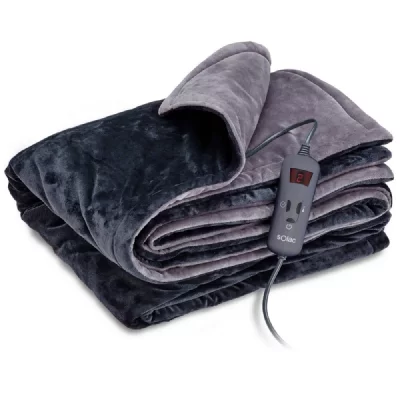 SOLAC Couverture chauffante  ct8608 gris (140 x 180 cm)
