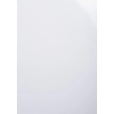 EXACOMPTA Couverture Reliure Carte Lustr&eacute;e Chromolux Blanc A4 270g