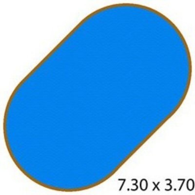ASTRALPOOL Couverture solaire pour piscine hors-sol 7,30x 3,70