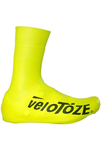 VELOTOZE Couvre-chaussures  2.0 (hauts) - Large Jaune fluo