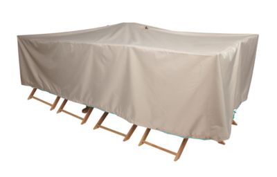 OVIALA Cov'up - Housse salon de jardin 310 x 130cm Taupe