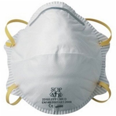 DULARY Coverguard - Masque poussi&egrave;re-a&eacute;rosol FFP1 3 pcs 3 pcs