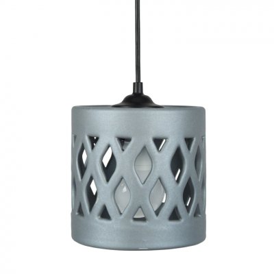 TOSEL COVO - Suspension cylindrique poterie aluminium