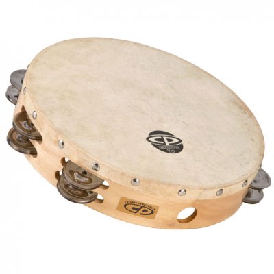 LATIN PERCUSSION CP380 Tambourins CP Bois 10"" Double Rangee