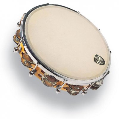 LATIN PERCUSSION CP391 Tambourins CP Accordable 10"" Bois