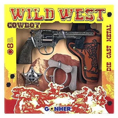 CPA TOY  Stir Wild West Set 8 Shots Multicolore