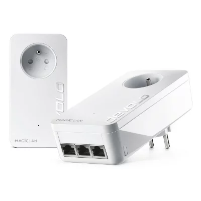 DEVOLO CPL Filaire  Magic 2 LAN Triple 3RJ45 Starter kit 