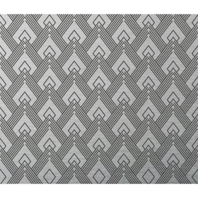 CPM  - Cr&eacute;dence adh&eacute;sive en aluminium Art d&eacute;co