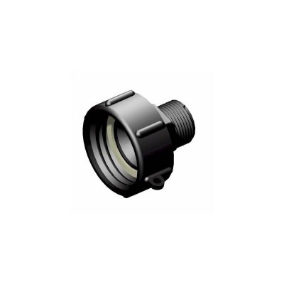 CPP  - Raccord femelle 2 S60x6 - male 1 pas gaz - 1'' bsp