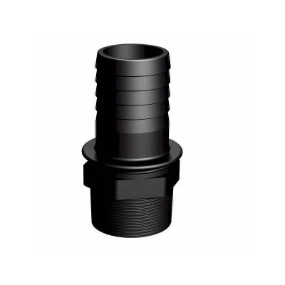 CPP  - Raccord male 2 - cannel&eacute; droit &Oslash;50mm