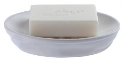 SPIRELLA Crack porte savon - 3 x 13,8 x 10,3 cm - blanc