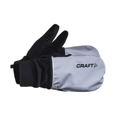 CRAFT  Hybrid Weather Long Gloves Argent&eacute; L Homme