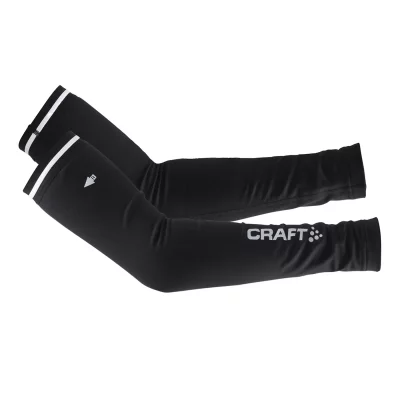 Craft Logo Arm Warmers Noir XL-2XL Homme