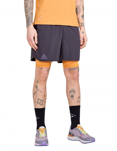 CRAFT  Pro Trail 2in1 Shorts M - Gris - taille L 2023