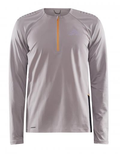 CRAFT  Pro Trail Wind Long Sleeve T-shirt Gris S Homme