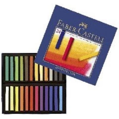 FABER CASTELL Craies pastel  Creative Studio soft &eacute;tui de 24 pces