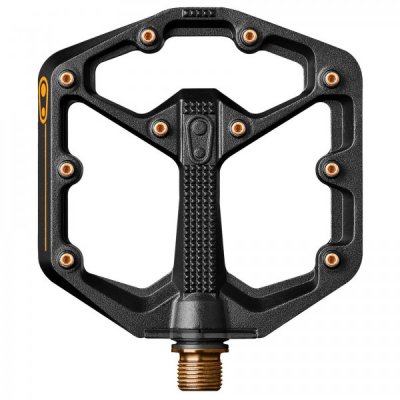 CRANKBROTHERS Crank Brothers Stamp11 - P&eacute;dale - Mixte Adulte - Noir (black/gold) - L