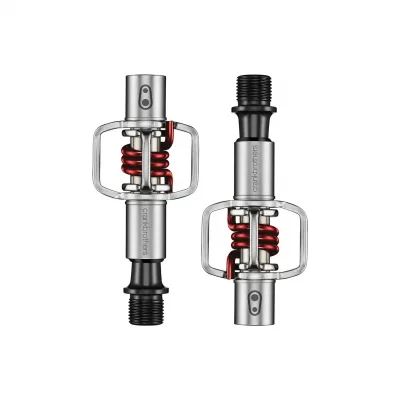 CRANKBROTHERS  Egg Beater 1 P&eacute;dale de VTT Mixte Adulte, Argent / Rouge