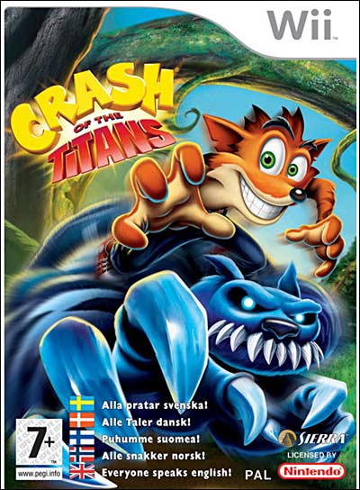 Crash Of The Titans WII