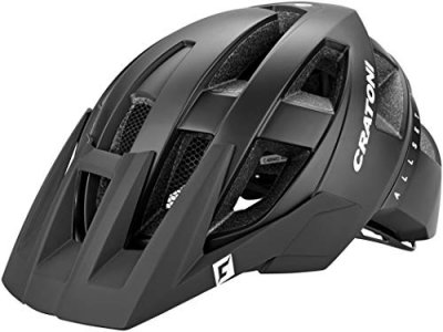 CRATONI  Allset Casque de v&eacute;lo Enfant, Noir Mat, S/M