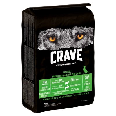 CRAVE  &agrave; l&acute;agneau et au boeuf 11,5 kg
