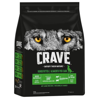 CRAVE  &agrave; l&acute;agneau et au boeuf 2,8 kg