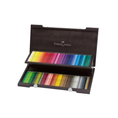 FABER CASTELL Crayon aquarellable Albrecht D&uuml;rer - Coffret en bois 120 couleurs