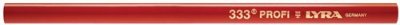 OMYACOLOR Crayon charpentier rouge ovale 30 cm  - 4333103