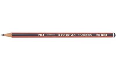 STAEDTLER Crayon graphite  Tradition 110 - t&ecirc;te tremp&eacute;e - mine B