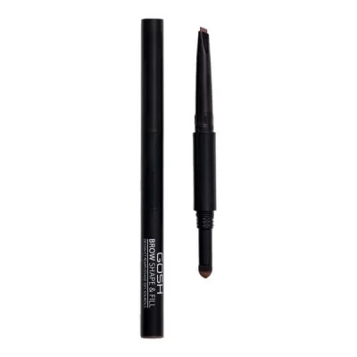 GOSH Crayon sourcils 2-en-1 n&deg;01 brun - Brow Shape & Fill 