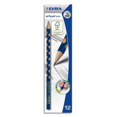 GENERIQUE Crayon triangulaire graphite hb temagraph - boite de 12