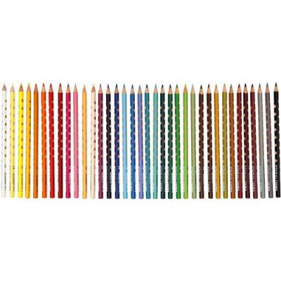 LYRA Crayons De Couleur Groove Slim Ergonomique 36 Pi&egrave;ces - 