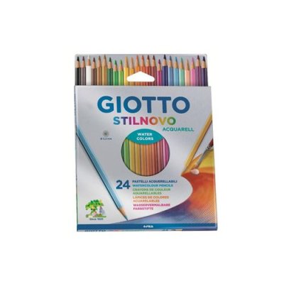 FILA Crayons de couleurs aquarelle GIOTTO x 24 - Giotto - couleur variant