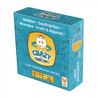 TOPIGAMES Crazy Chrono Animaux &amp. Fruits
