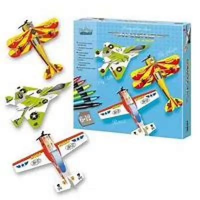 CREALIGN Cr&eacute;a Lign - Coffret Loisir Cr&eacute;atif - Maquettes D&eacute;co - Avions - D&egrave;s 6 ans - CL118