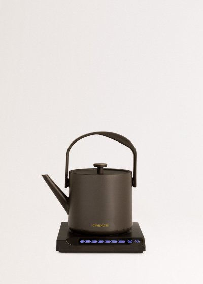 CREATE  - Bouilloire &eacute;lectrique 0.5 L, Noir - HATTORI 