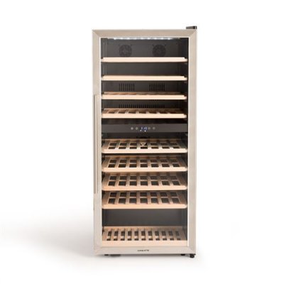 CREATE  - Cave &agrave; vin r&eacute;frig&eacute;r&eacute;e 70 bouteilles, Acier inoxydable - WINECOOLER XXL 